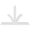 Ekena Millwork Richland Architectural Grade PVC Gable Bracket, 84"W x 56"H x 6"D x 6"F, 16/12 Pitch GBP084X56X0606RIC00 - alternate 5